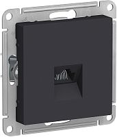 Розетка компьютерная без рамки Systeme Electric AtlasDesign 1-м. RJ45 5e карбон картинка